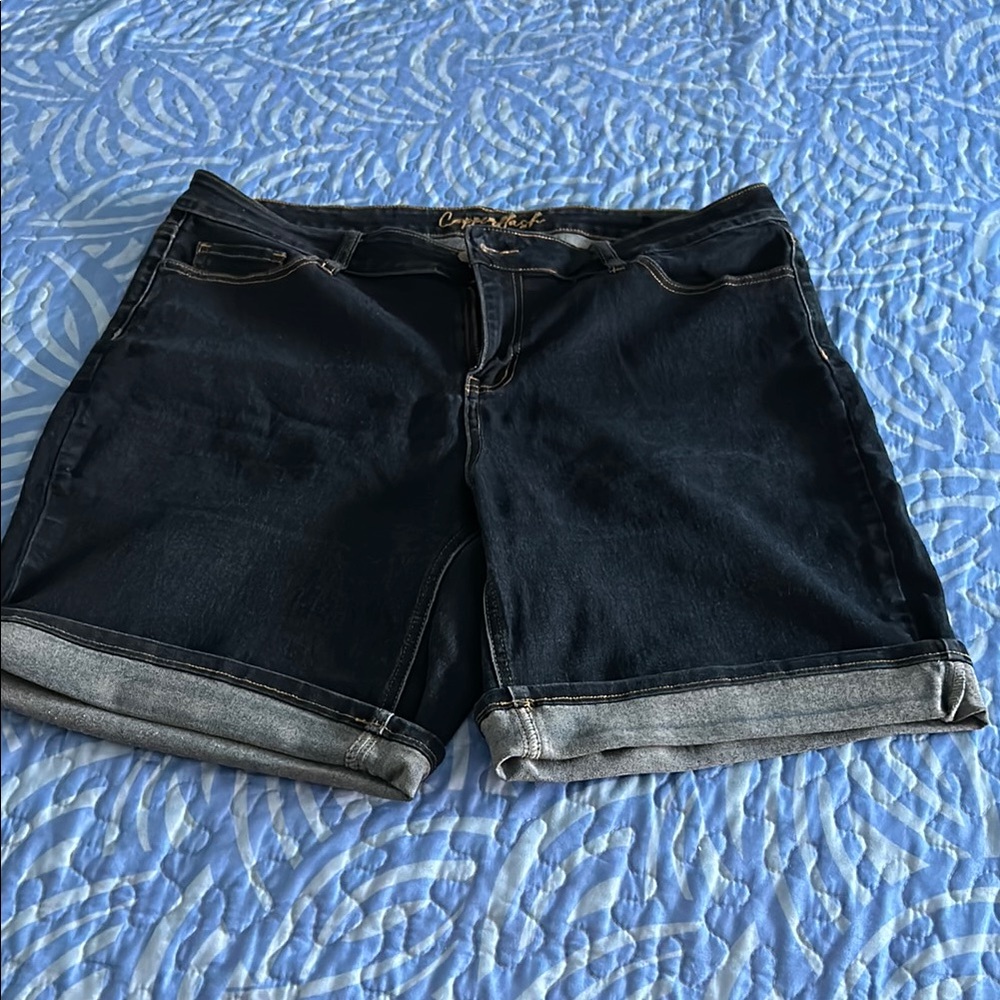 Blue Women's Denim Shorts
